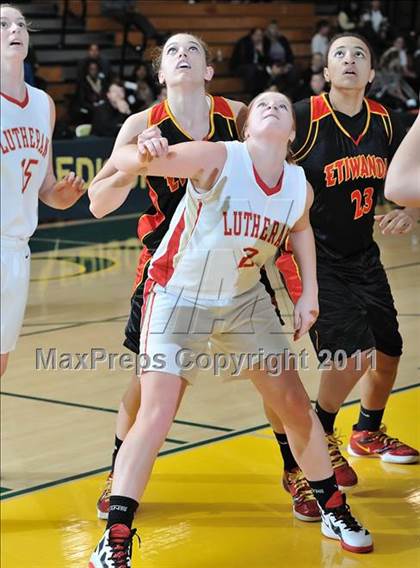 Thumbnail 1 in Orange Lutheran vs Etiwanda (OC Championships) photogallery.