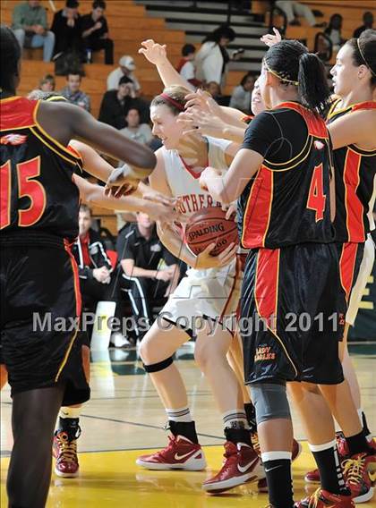 Thumbnail 1 in Orange Lutheran vs Etiwanda (OC Championships) photogallery.