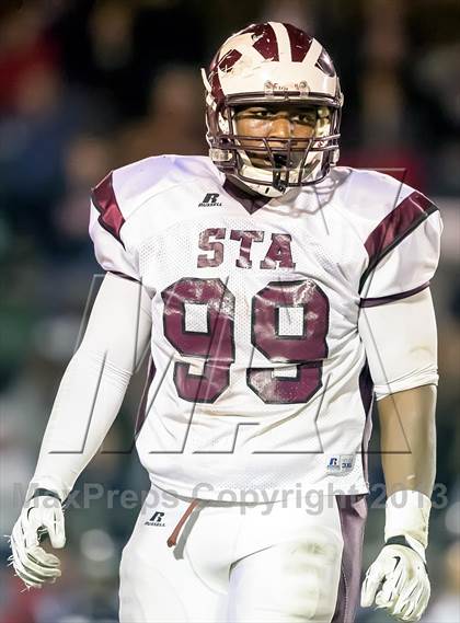 Thumbnail 1 in Aquinas vs Riverside (LHSAA Division III Regional Playoff)  photogallery.