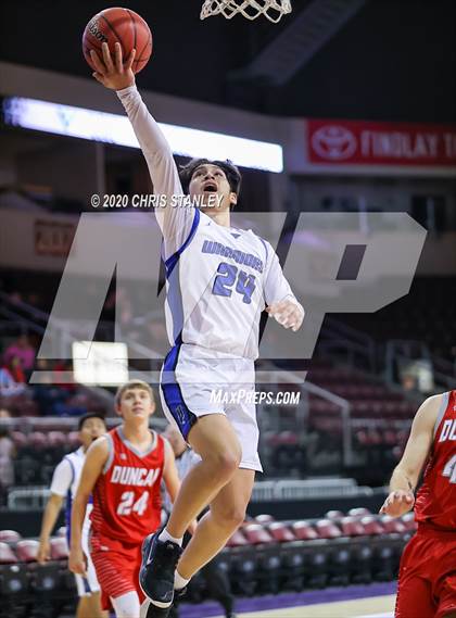 Thumbnail 3 in Duncan @ Baboquivari (AIA 1A Round 1 Playoff) photogallery.