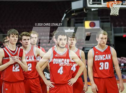 Thumbnail 3 in Duncan @ Baboquivari (AIA 1A Round 1 Playoff) photogallery.