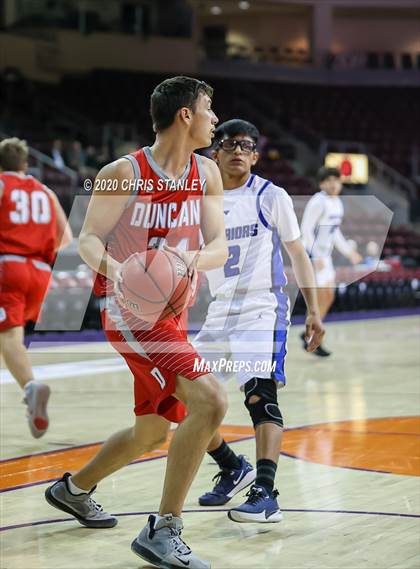 Thumbnail 3 in Duncan @ Baboquivari (AIA 1A Round 1 Playoff) photogallery.