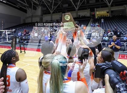 Thumbnail 3 in Grand Oaks vs. Cinco Ranch (UIL 6A Volleyball Final Medal Ceremony) photogallery.