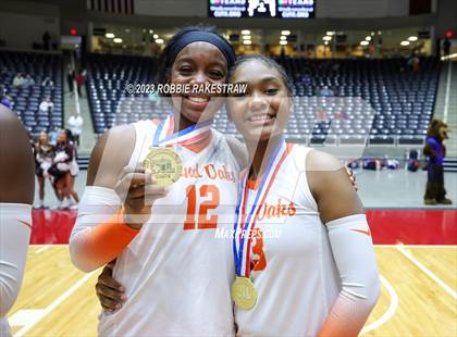 Thumbnail 2 in Grand Oaks vs. Cinco Ranch (UIL 6A Volleyball Final Medal Ceremony) photogallery.