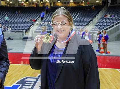Thumbnail 2 in Grand Oaks vs. Cinco Ranch (UIL 6A Volleyball Final Medal Ceremony) photogallery.