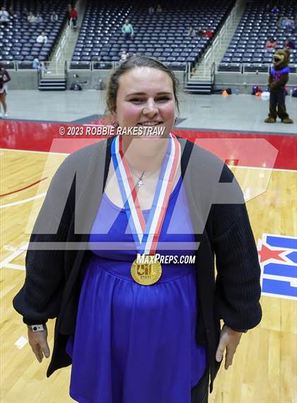 Thumbnail 2 in Grand Oaks vs. Cinco Ranch (UIL 6A Volleyball Final Medal Ceremony) photogallery.