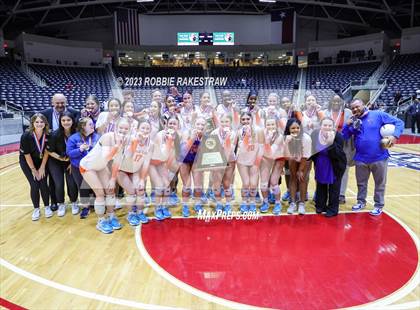 Thumbnail 2 in Grand Oaks vs. Cinco Ranch (UIL 6A Volleyball Final Medal Ceremony) photogallery.