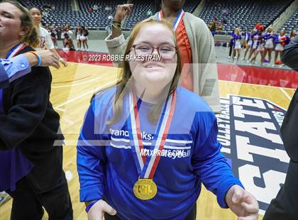 Thumbnail 1 in Grand Oaks vs. Cinco Ranch (UIL 6A Volleyball Final Medal Ceremony) photogallery.