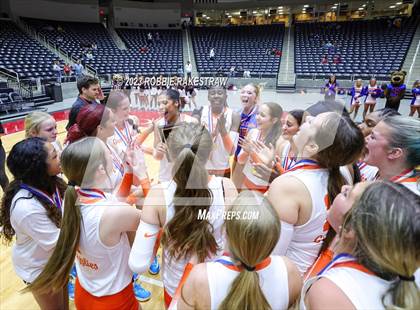 Thumbnail 3 in Grand Oaks vs. Cinco Ranch (UIL 6A Volleyball Final Medal Ceremony) photogallery.