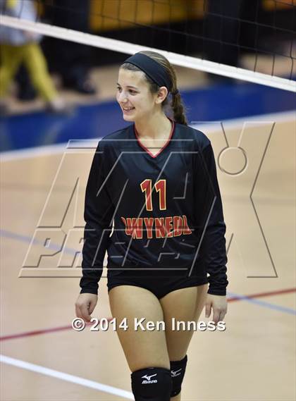 Thumbnail 3 in Pope John Paul II vs. Gwynedd Mercy Academy (District 1 AA Semifinal) photogallery.