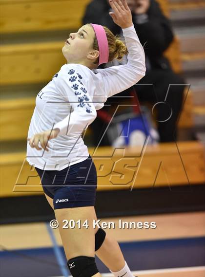 Thumbnail 2 in Pope John Paul II vs. Gwynedd Mercy Academy (District 1 AA Semifinal) photogallery.