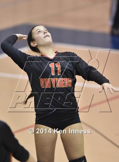 Thumbnail 1 in Pope John Paul II vs. Gwynedd Mercy Academy (District 1 AA Semifinal) photogallery.