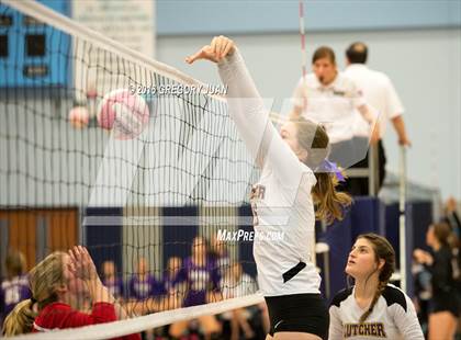 Thumbnail 2 in Lutcher vs McGehee (Penguin Volleyball Classic) photogallery.