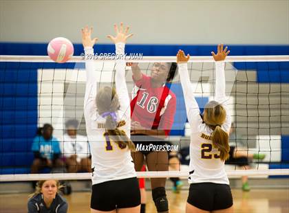 Thumbnail 3 in Lutcher vs McGehee (Penguin Volleyball Classic) photogallery.