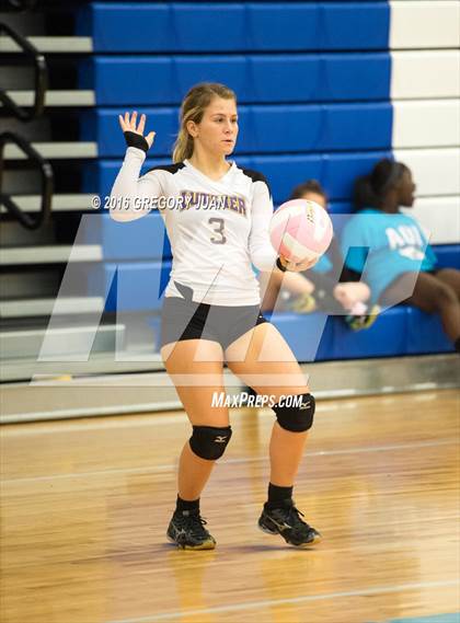 Thumbnail 2 in Lutcher vs McGehee (Penguin Volleyball Classic) photogallery.