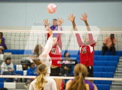 Thumbnail 3 in Lutcher vs McGehee (Penguin Volleyball Classic) photogallery.