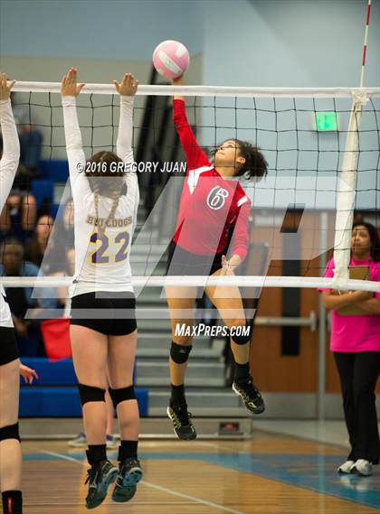 Thumbnail 3 in Lutcher vs McGehee (Penguin Volleyball Classic) photogallery.
