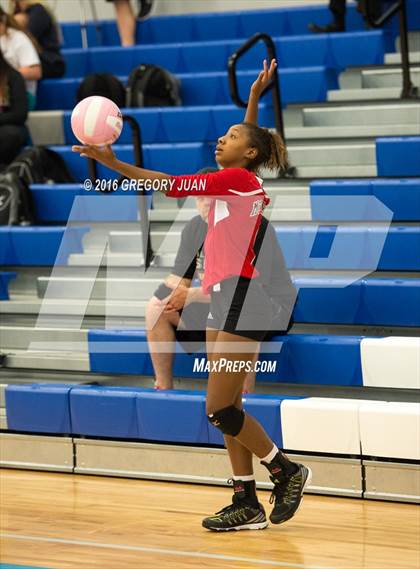 Thumbnail 2 in Lutcher vs McGehee (Penguin Volleyball Classic) photogallery.