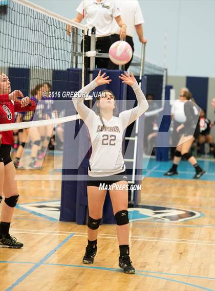 Thumbnail 1 in Lutcher vs McGehee (Penguin Volleyball Classic) photogallery.