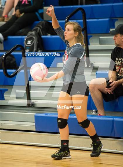 Thumbnail 1 in Lutcher vs McGehee (Penguin Volleyball Classic) photogallery.