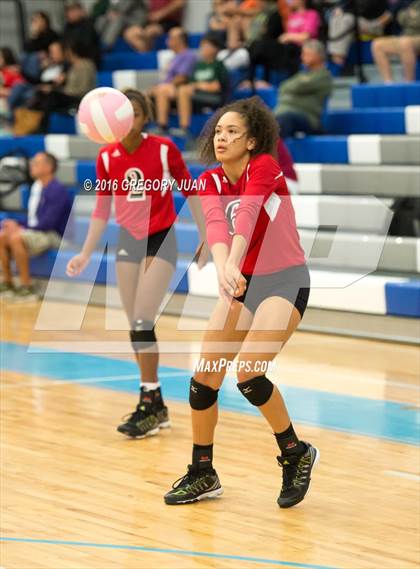 Thumbnail 3 in Lutcher vs McGehee (Penguin Volleyball Classic) photogallery.