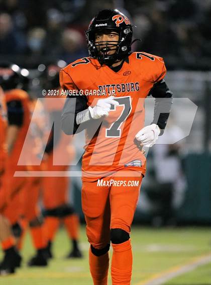 Thumbnail 3 in Pittsburg @ De La Salle (CIF NCS Open Division 1 Championship) photogallery.