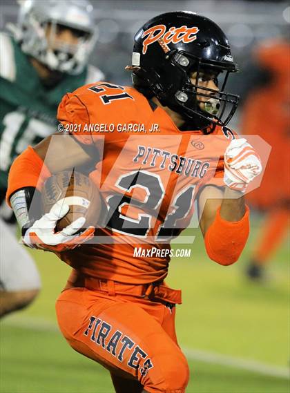 Thumbnail 3 in Pittsburg @ De La Salle (CIF NCS Open Division 1 Championship) photogallery.