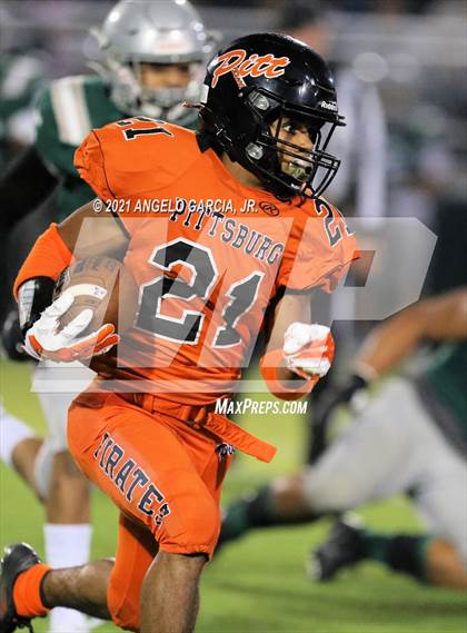 Thumbnail 2 in Pittsburg @ De La Salle (CIF NCS Open Division 1 Championship) photogallery.