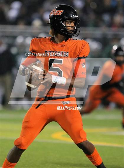 Thumbnail 2 in Pittsburg @ De La Salle (CIF NCS Open Division 1 Championship) photogallery.