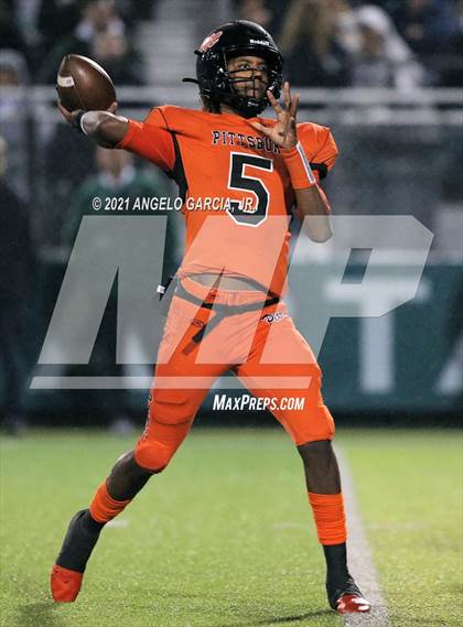 Thumbnail 2 in Pittsburg @ De La Salle (CIF NCS Open Division 1 Championship) photogallery.