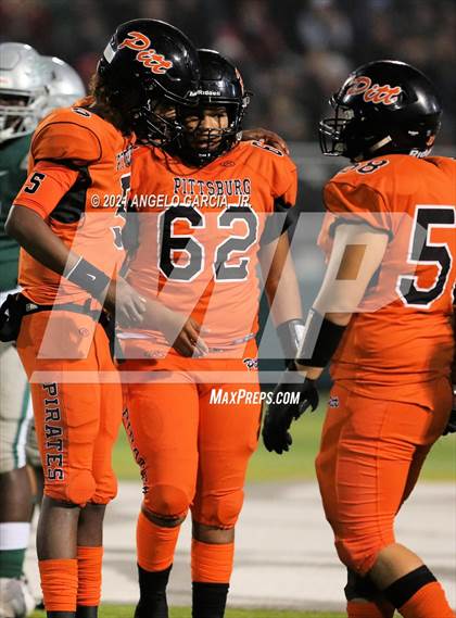 Thumbnail 3 in Pittsburg @ De La Salle (CIF NCS Open Division 1 Championship) photogallery.