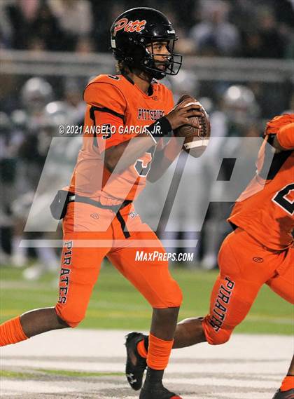 Thumbnail 3 in Pittsburg @ De La Salle (CIF NCS Open Division 1 Championship) photogallery.