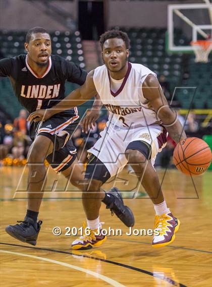 Thumbnail 2 in Linden vs. St. Anthony (NJSIAA Tournament of Champions Final) photogallery.
