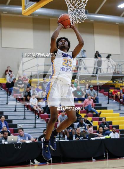 Thumbnail 2 in Shadow Mountain vs St Marys (Hoophall West Tournament) photogallery.