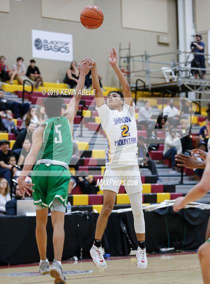 Thumbnail 2 in Shadow Mountain vs St Marys (Hoophall West Tournament) photogallery.