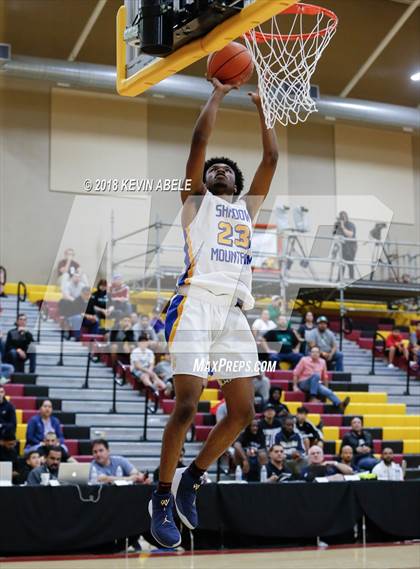 Thumbnail 3 in Shadow Mountain vs St Marys (Hoophall West Tournament) photogallery.