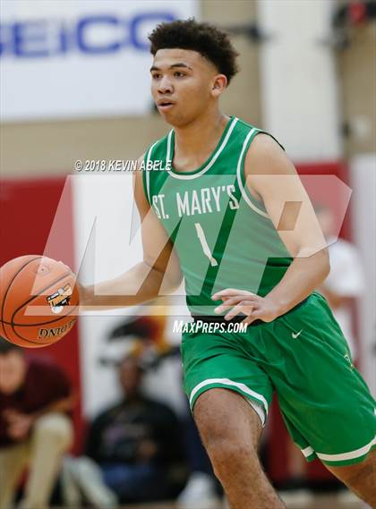 Thumbnail 2 in Shadow Mountain vs St Marys (Hoophall West Tournament) photogallery.