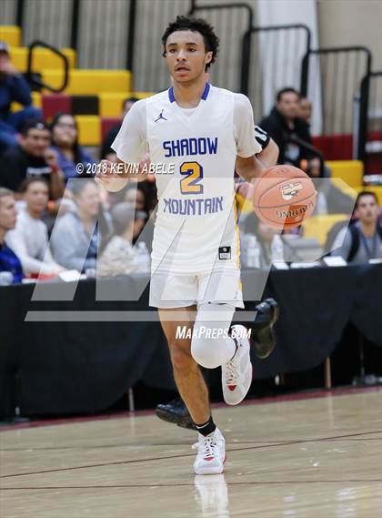Thumbnail 2 in Shadow Mountain vs St Marys (Hoophall West Tournament) photogallery.