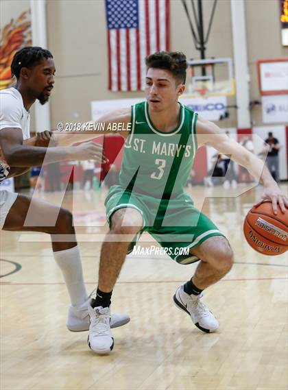 Thumbnail 1 in Shadow Mountain vs St Marys (Hoophall West Tournament) photogallery.