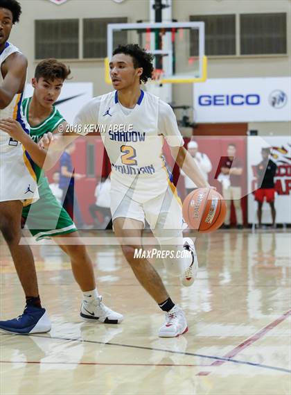 Thumbnail 2 in Shadow Mountain vs St Marys (Hoophall West Tournament) photogallery.