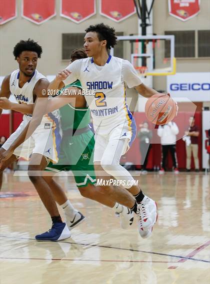 Thumbnail 3 in Shadow Mountain vs St Marys (Hoophall West Tournament) photogallery.