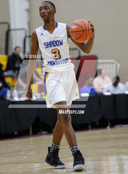 Thumbnail 3 in Shadow Mountain vs St Marys (Hoophall West Tournament) photogallery.