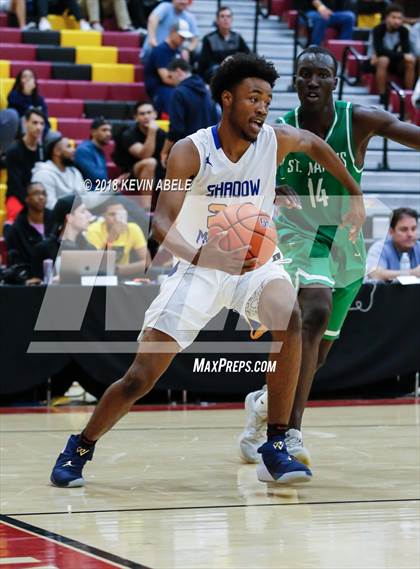 Thumbnail 2 in Shadow Mountain vs St Marys (Hoophall West Tournament) photogallery.