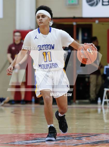 Thumbnail 1 in Shadow Mountain vs St Marys (Hoophall West Tournament) photogallery.