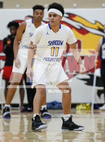 Thumbnail 3 in Shadow Mountain vs St Marys (Hoophall West Tournament) photogallery.