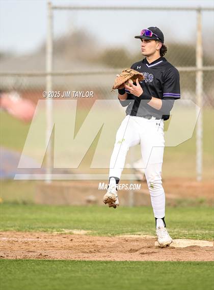 Thumbnail 3 in Jacksboro vs Peaster (Windthorst Baseball Tournament) photogallery.