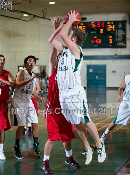 Thumbnail 3 in Bishop Diego [Garcia] vs Santa Barbara 2 (Santa Barbara Holiday Classic) photogallery.