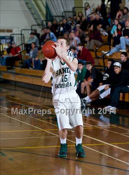 Thumbnail 1 in Bishop Diego [Garcia] vs Santa Barbara 2 (Santa Barbara Holiday Classic) photogallery.