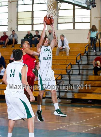 Thumbnail 1 in Bishop Diego [Garcia] vs Santa Barbara 2 (Santa Barbara Holiday Classic) photogallery.