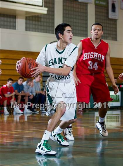 Thumbnail 1 in Bishop Diego [Garcia] vs Santa Barbara 2 (Santa Barbara Holiday Classic) photogallery.